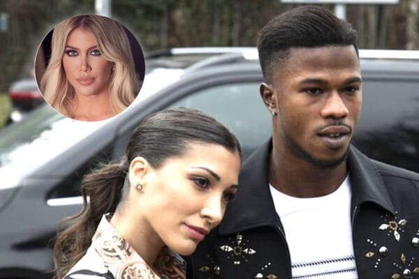 Keita Baldé y su exesposa rompen el silencio y lo que dijeron sobre Wanda Nara es… Imagen compuesta por Keita Baldé y su exesposa Simona junto a un recuadro con una foto de Wanda Nara.