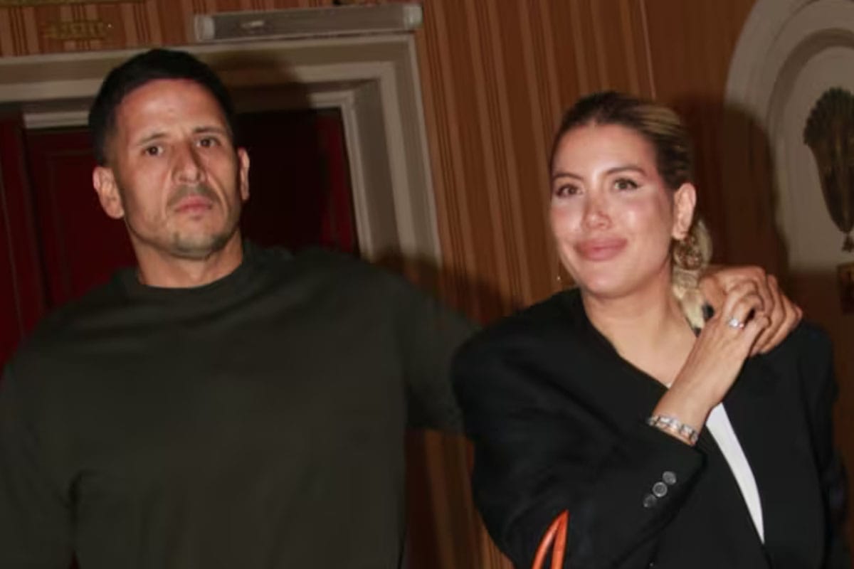 Martín Migueles y Wanda Nara.