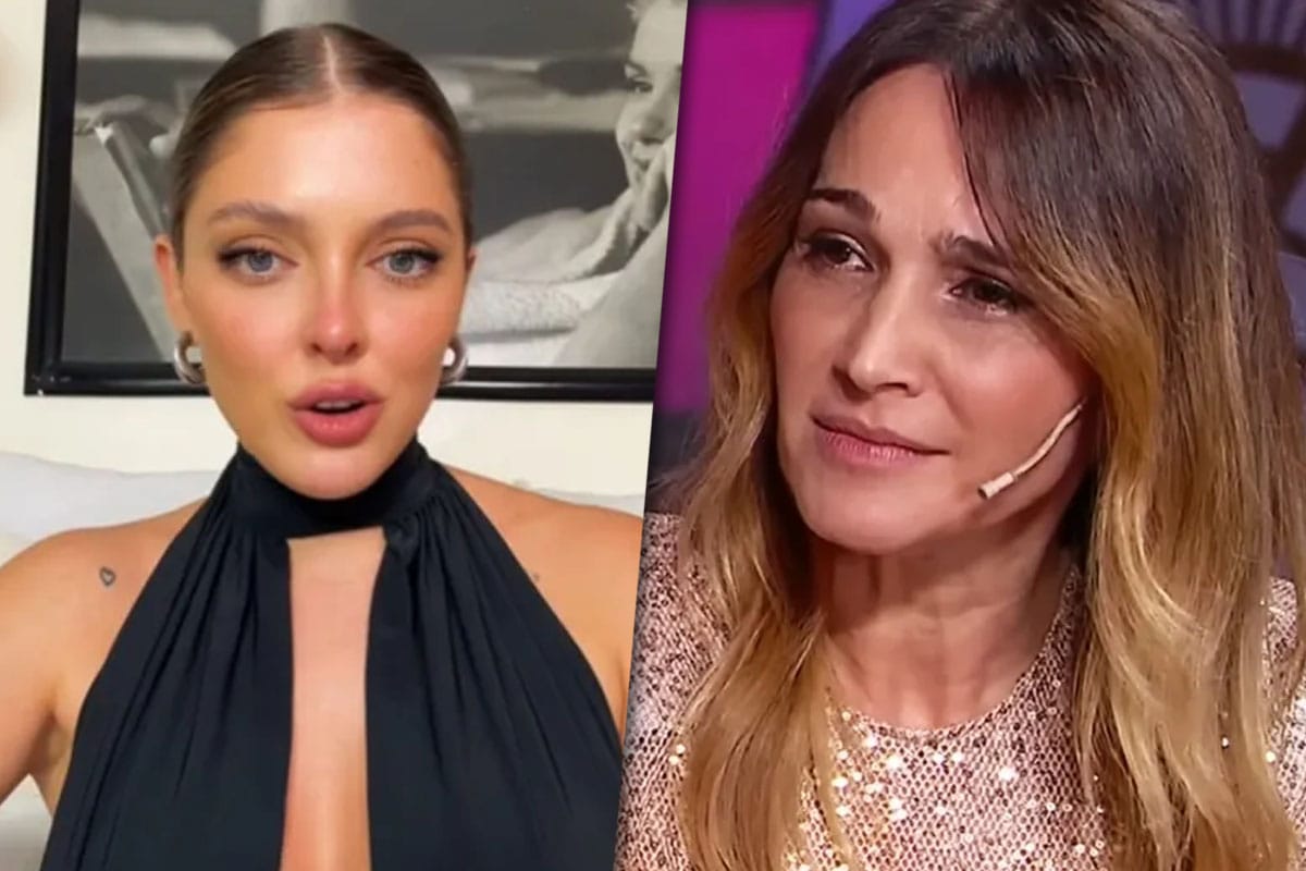 Colalge de fotos con Sofía Gonet por un lado y Verónica Lozano por el otro.