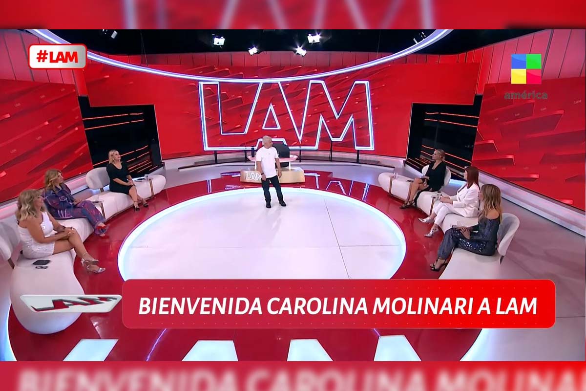 Captura de pantalla del primer programa de la temporada 11 de "LAM" en América TV